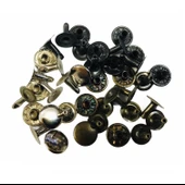 Perçin Rivet 33 no 7mm 150 Takım (Leathercraft, Deri Hobi) - 1