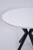 Göksu Yuvarlak Lak Panel Mutfak Masası 100cm - 5