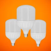 Chn 3'lü Paket 60w Büyük Boy 6500K Beyaz Işık E27 Led Tasarruflu Ampül - 3
