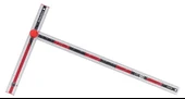 Hultafors PS90 Alüminyum Dört Fonksiyonlu Açı ve İşaretleme Cetveli 90 cm 253510 thumbnail 2