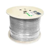 HCS Cat 6 Halogen Free U/utp Lsoh 500M Kablo 23AWG GRİ - 1