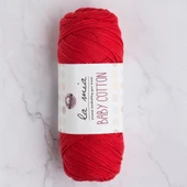 La Mia Baby Cotton Kırmızı El Örgü İpi - L033 - 33634 - 1