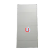 PVC Kapaklı Kombi Dolabı Demonte 110cm Önden & Yandan Baca Çıkışlı - 1