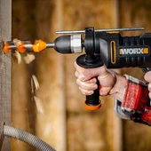 WORX WX317.2 600Watt 13mm Profesyonel Darbeli Matkap thumbnail 8