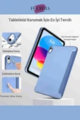 Fuchsia Honor Pad V9 Uyumlu 11.5 inç Kalem Bölmeli Trifolding Tablet Kılıfı thumbnail 8
