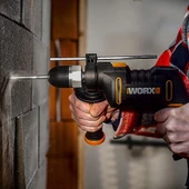WORX WX317.2 600Watt 13mm Profesyonel Darbeli Matkap thumbnail 7