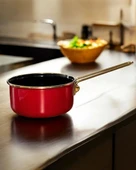 Emaye Sosluk/Sütlük Kırmızı - 1