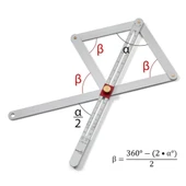 Hultafors COMBI Alüminyum Açı Ölçer 252003 - 10