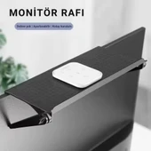 Polham 22x11 CM TV Üstü Kumanda, Modem, TV Kutusu Rafı, Monitör, Notebook Uyumlu Düzenleme Rafı - 5