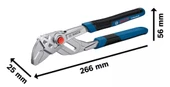BOSCH Otomatik Fort Pense Düz Ağızlı 250 mm (1600A02W3R) - 10