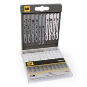 CAT DA06901 10 Parça Profesyonel Metal/Ahşap Hassas/Kaba Kesim Dekupaj Testere Ucu thumbnail 2