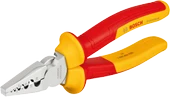 BOSCH VDE 1000 Volt İzoleli Kablo Pabucu Sıkma Pensesi 180 mm (1600A02NE6) - 6