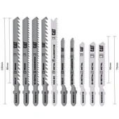 CAT DA06903 10 Parça Profesyonel Metal/Ahşap Hassas/Kaba Kesim Dekupaj Testere Ucu - 4