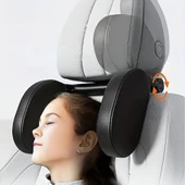 Polham Ultra Konforlu Araç İçi Ön ve Arka Koltuklara Uyumlu Yastık, Ergonumik Katlanabilir Araç Koltuk Yastığı - 1