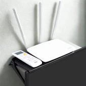 Polham 22x11 CM TV Üstü Kumanda, Modem, TV Kutusu Rafı, Monitör, Notebook Uyumlu Düzenleme Rafı - 1