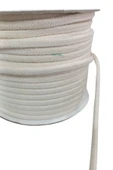 Bağcık İpi Pamuk 1 cm Krem 5 Metre - 2