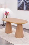 Bohem Rodi Banklı Açılır Yemek Masa Sandalye Takımı 90x160cm - 2