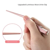 Bebek Burun Temizleme Cımbızı - Işıklı - Lotus Kökü Rengi - 3