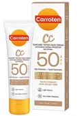 Carroten CC SPF 50 Renkli Yüz Güneş Kremi – Yüksek Koruma ve Cilt Tonu Eşitleyici, 50 ml thumbnail 2