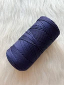 Makrome İpi 3mm Polyester Lacivert - 1