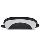 Yuga Rugan Deri Kalemlik Siyah Beyaz - 1