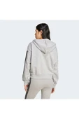 ADİDAS KADIN KAPÜŞONLU SWEATSHIRT W 3S FT FZ HD JE0055 - 2