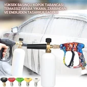 Polham Karcher K Serisi İle Uyumlu Basınçlı Yıkama Makineleriyle Uyumlu Profesyonel Araç Yıkama Tabanca Seti - 4