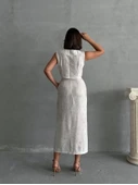 Çilek takım etek yelek - 3