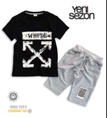 Triliya Pamuklu Unisex Çocuk Kapri Takımı (Cepli & Kordonlu, 3-12 Yaş) TRL-56 - 2