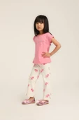 Kız Bebek Nakışlı Tshirt - 1