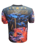 Victor Osimhen V01597 Çocuk Özel Baskılı Resimli Forması - 2