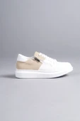 Bağcıklı ve Fermuarlı Cilt Süet Erkek Günlük Sneaker Ayakkabı - 4