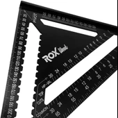 Rox Wood 0089 Alüminyum Üçgen Marangoz Gönye 305 x 430 mm - 9