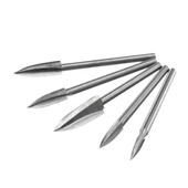 Rox Wood 0063 Gravür Ahşap Oyma Seti Dremel Uyumlu 5 Parça thumbnail 1