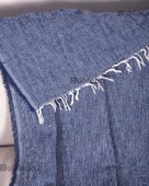 Çok Amaçlı Pamuklu Kaliteli Sık Dokuma 175X215 Cm Kaymaz Koltuk Kanepe Örtüsü (Lacivert) thumbnail 5