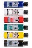 Alex Schoeller Çok Amaçlı Sanatsal Blok 35x50 200 gr 15 Yaprak Monalisa 70 ml Akrilik Boya 6 Renk Plastik Spatula Fırça - 5