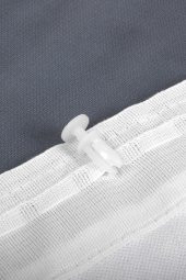 UYUYAN AYI VE BULUT  DESENLİ ÇOCUK ODASI ÇİFT KANAT FON PERDE thumbnail 3