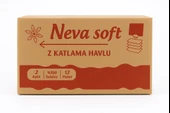 Neva Soft Z Katlama Kağıt Havlu 2 Katlı - 200X12 Paket %100 Selüloz Endüstriyel Kullanım - 1