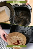 Mithra Life 50 Adet Hava Fritözü Airfryer Pişirme Kağıdı Kalıbı MIT1170 thumbnail 3