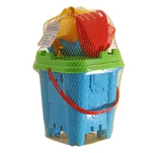 XL Büyük Boy Plaj Deniz Kova Kale Oyun Seti 6 Parça Lüx Kova Seti - 1