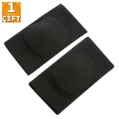 Siyah Dizlik Darbe Emici Sünger Voleybol Dizliği Tenis Bisiklet Dizliği - 1