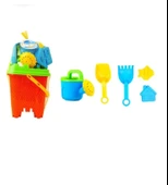 XL Büyük Boy Plaj Deniz Kova Kale Oyun Seti 6 Parça Lüx Kova Seti - 2