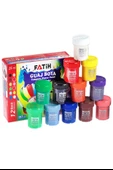 Alex Schoeller Çok Amaçlı Sanatsal Blok 35x50 200 gr 15 Yaprak Fatih 12 Renk 20 ml Guaj Boya Plastik Spatula Fırça - 5