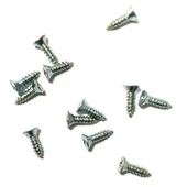Klips, Menteşe, Ayak, Ağaç, Sunta Vidası 2,2x7,5mm - Nikel 100 Adet - 1