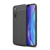 Realme XT Deri Görünümlü Firo Silikon Kılıf thumbnail 5