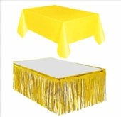 SARI MASA ÖRTÜSÜ, GOLD MASA ETEĞİ thumbnail 1