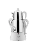 Korkmaz A341-13 Çaykolik Krem 2000 W Çelik Semaver - 1