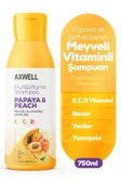 AXWELL Papaya & Şeftali Içeren Meyveli Vitaminli Şampuan - 1