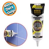 Derz Dolgu Fayans Seramik Mermer Yer Duvar İçin Tamir Wc Banyo Tadilat Beyaz 380 Gr 2 Adet - 5