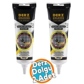 Derz Dolgu Fayans Seramik Mermer Yer Duvar İçin Tamir Wc Banyo Tadilat Beyaz 380 Gr 2 Adet - 1